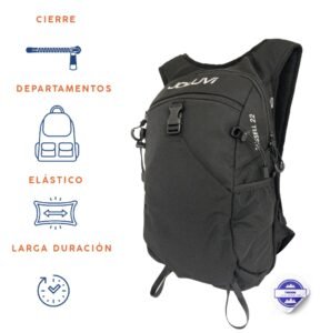 Mochila Joluvi Russell 22 Negra