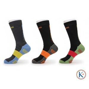 Calcetines trekking hombre finos sin costura pack 3 pares