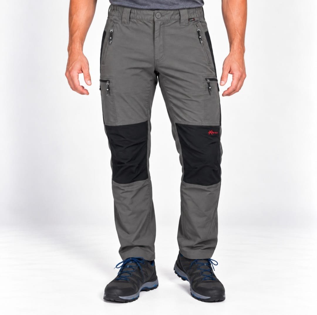 Pantalón trekking algodón verano hombre