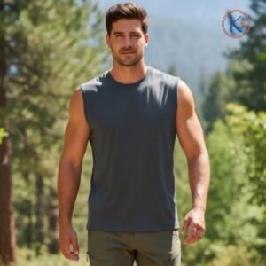 Joluvi camiseta sin manga running hombre