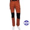 Pantalón trekking invierno eXtreme naranja hombre