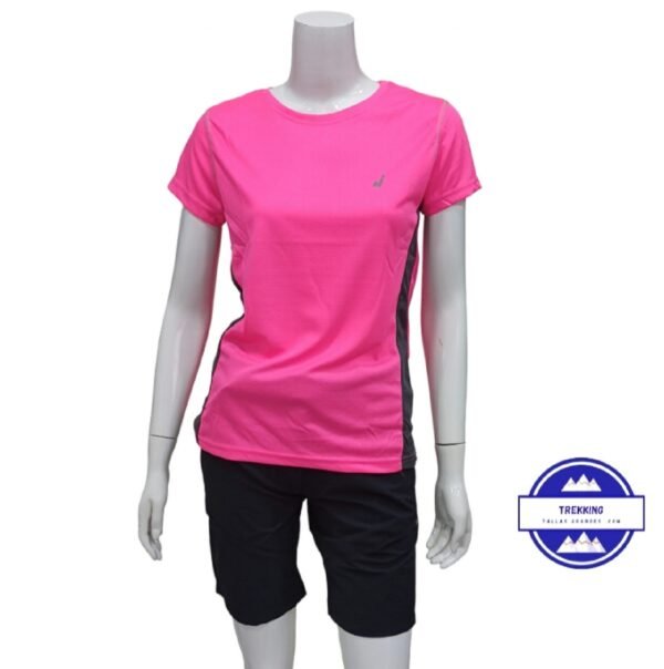 Camiseta deportiva manga corta mujer joluvi