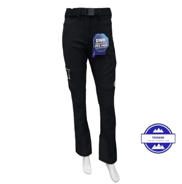 Pantalón trekking Mar negro invierno mujer