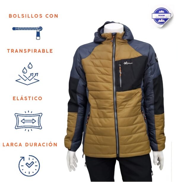 Cazadora acolchada eXtreme para hombre. Garbi