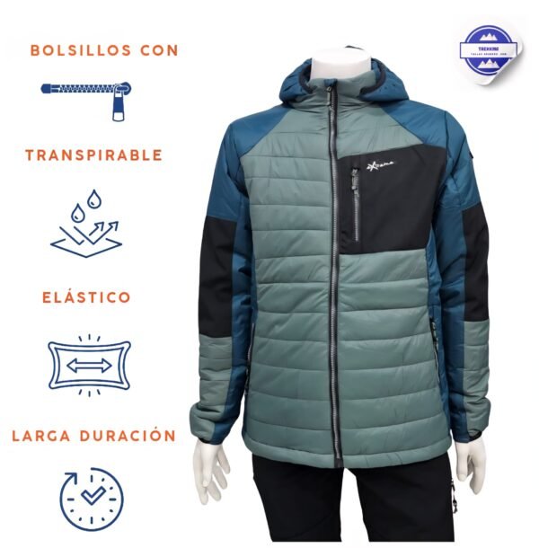 Cazadora acolchada eXtreme para hombre. Garbi