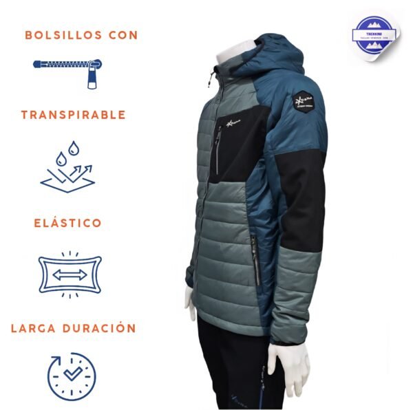 Cazadora acolchada eXtreme para hombre. Garbi