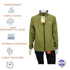 Chaqueta Softshell de Tallas Grandes para Hombre