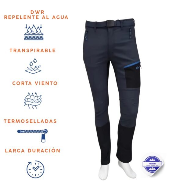 Pantalón de Trekking otoño-invierno para Hombre  - Modelo Zimar