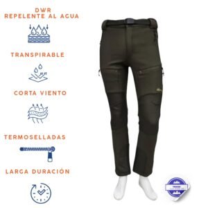 Pantalón de Trekking caza para Hombre 