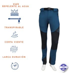 Pantalón de Trekking entretiempo para Hombre Bail