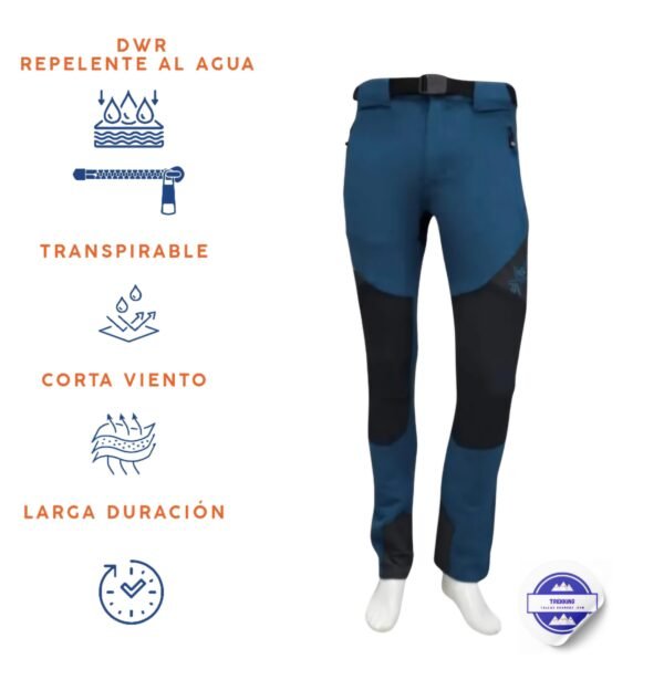 Pantalón de Trekking entretiempo para Hombre Bail