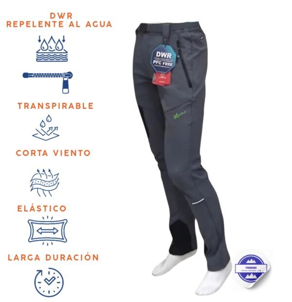 Pantalón trekking invierno para hombre- Modelo WALLEY-V2