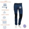 Pantalón trekking invierno para hombre. Modelo Madeira
