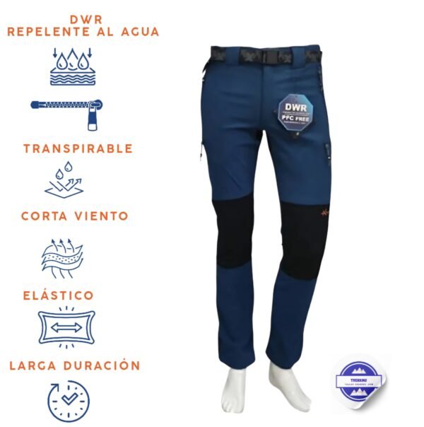 Pantalón trekking invierno para hombre. Modelo Madeira