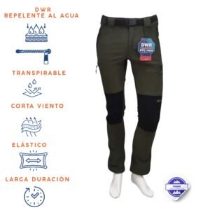 Pantalón trekking invierno para hombre. Modelo Madeira