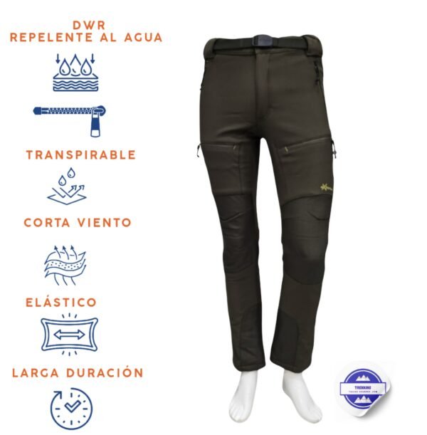 Pantalón Trekking thor caza extreme hombre