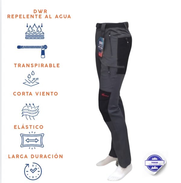 Pantalón trekking invierno para hombre. Modelo Madeira