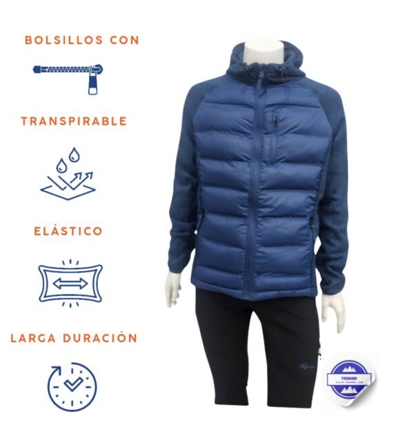 Chaqueta híbrida Joluvi Nublo para hombre