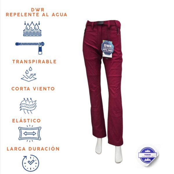 Pantalón de Trekking para Mujer Modelo Poliana