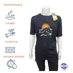 Camiseta Técnica serigrafía de Tallas Grandes Regatta