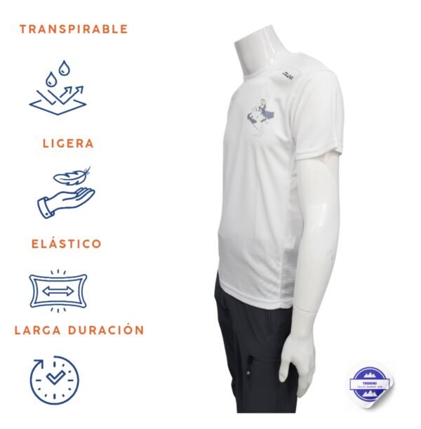 Camiseta Técnica Hombre Joluvi Gilbo – Serigrafía del Pico en Espalda y Frontal