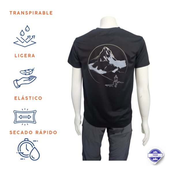 Camiseta Técnica Hombre Joluvi Gilbo – Serigrafía del Pico en Espalda y Frontal
