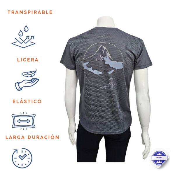 Camiseta Técnica Hombre Joluvi Gilbo – Serigrafía del Pico en Espalda y Frontal