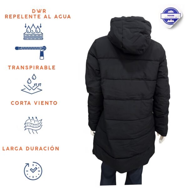 Anorak acolchado Joluvi Zeta W . Negro (tallaje amplio)