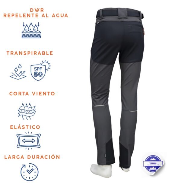 Pantalón de Trekking entretiempo para Hombre Bail Evo
