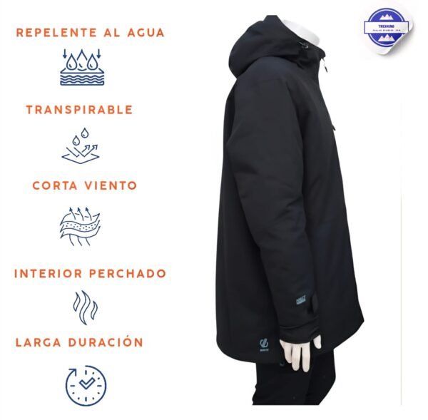 Anorak tallas grandes Dare 2B para hombre - Imagen 3