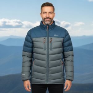 Cazadora acolchada Genius tallas grandes M-3XL verde/azul/negro