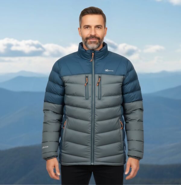 Cazadora acolchada Genius tallas grandes M-3XL verde/azul/negro