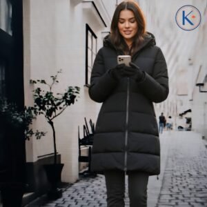 Anorak acolchado Joluvi Zeta W . Negro (tallaje amplio)