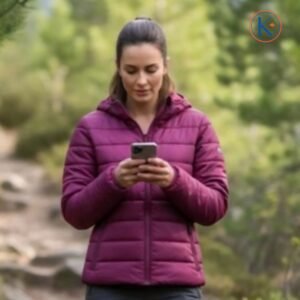 Cazadora Joluvi técnica con capucha para mujer