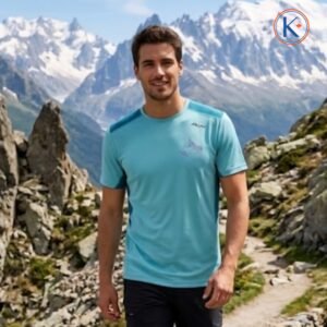 Camiseta Técnica Hombre Joluvi Inter Azul Aguamarina