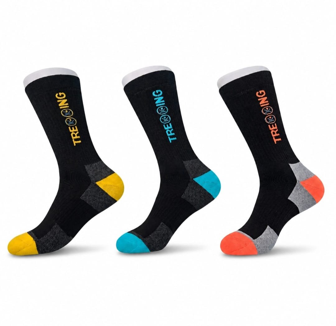 Calcetines trekking hombre sin costura K pack 3 pares
