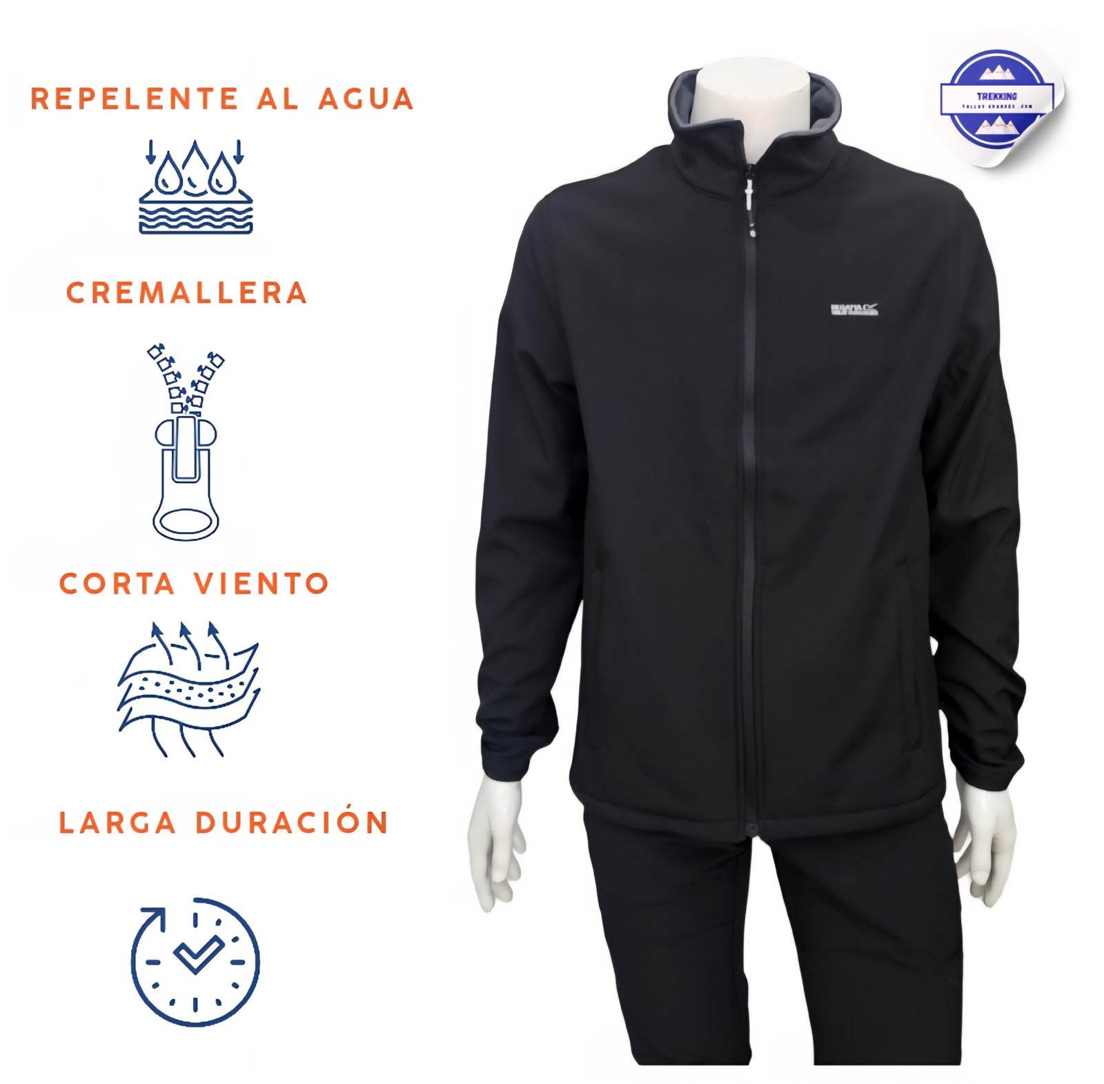 Chaqueta softshell hombre M a 5XL Regatta