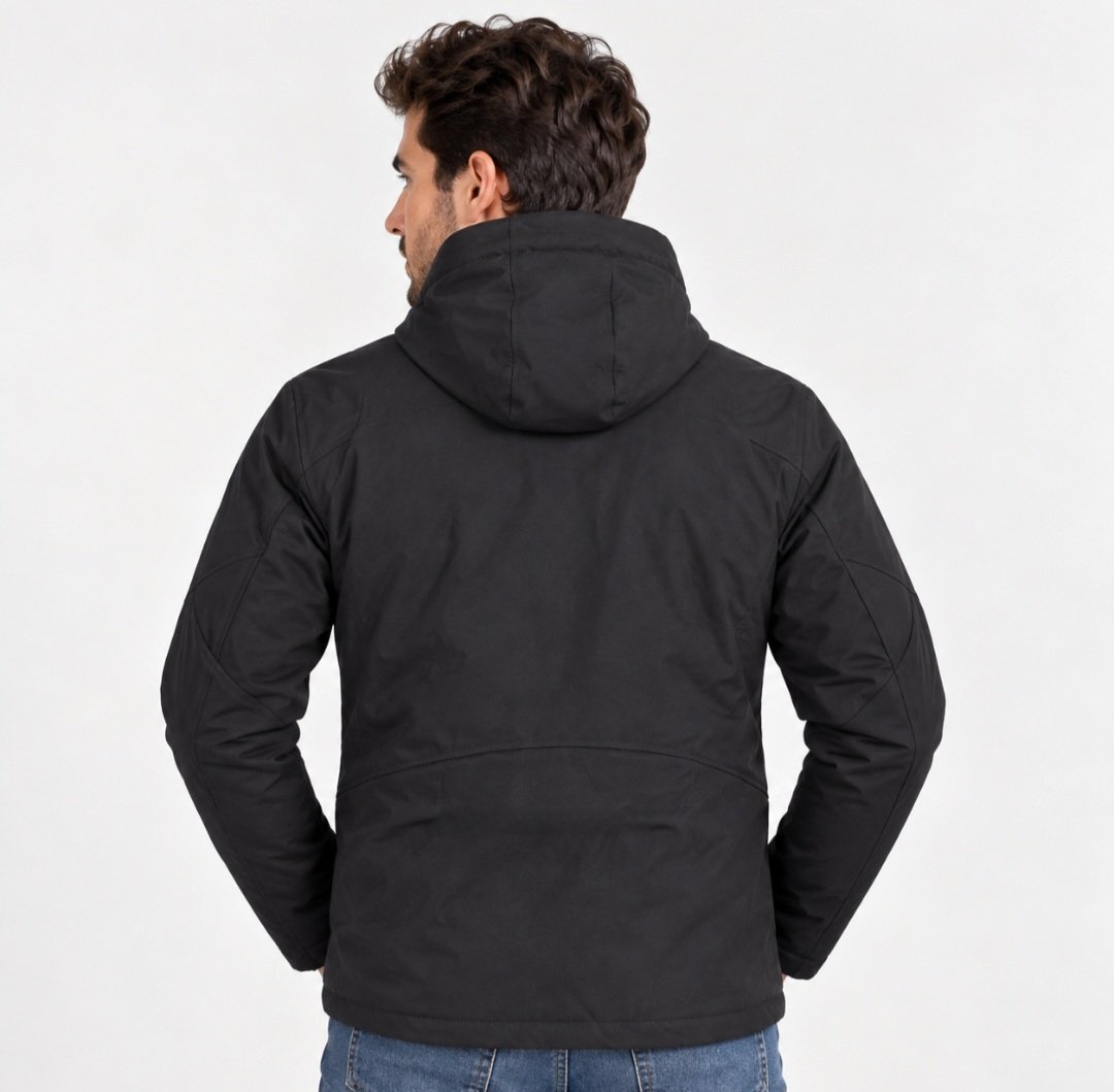 Chaquetón Losan con capucha desmontable para hombre