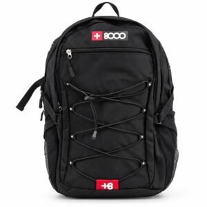 Mochila +8000 negra de trekking