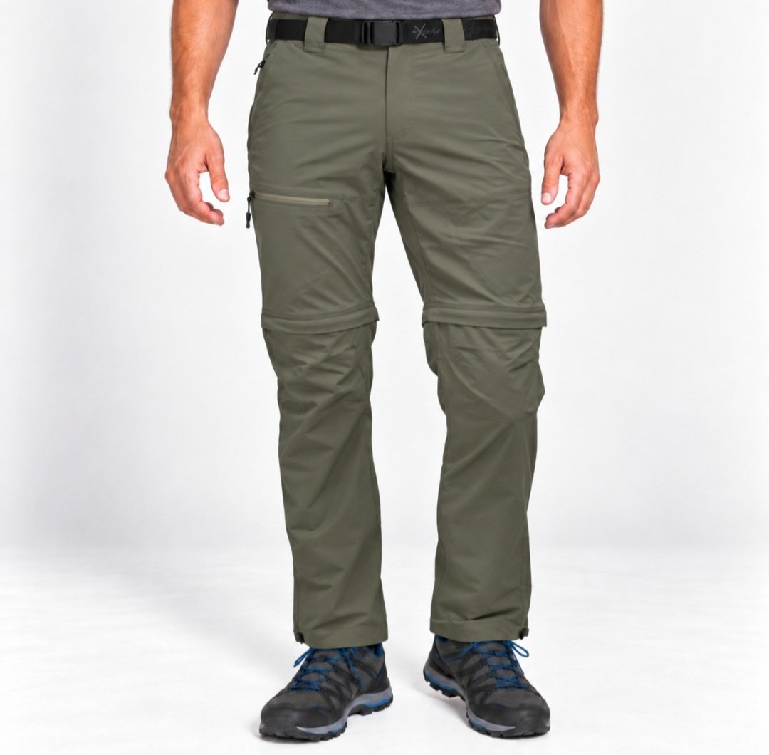 Pantalón trekking desmontable para hombre