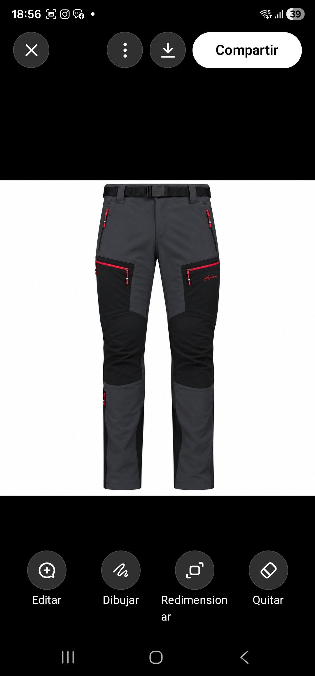 Pantalón Trekking Invierno Nature para Hombre