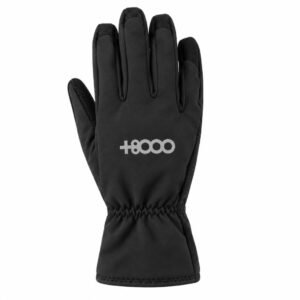 Guantes de montaña softshell +8000 Negro
