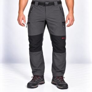 pantalón trekking madeira tallas grandes hombre gris y negro