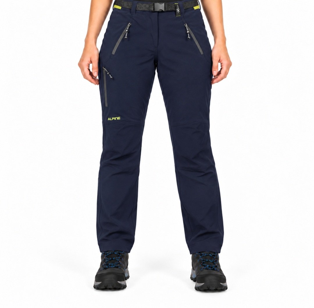 Pantalón trekking entretiempo MEDIUM BLUE para mujer