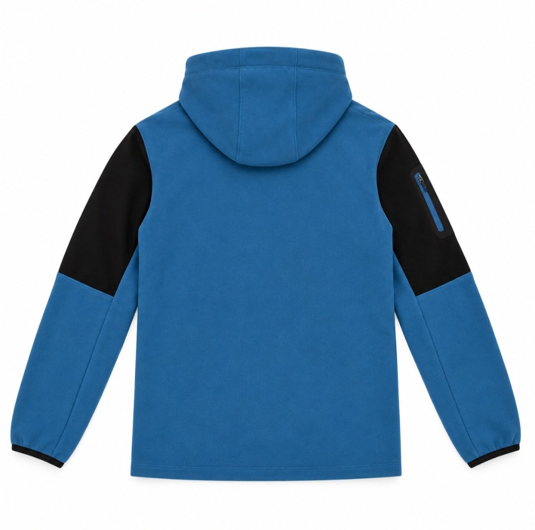 Sudadera con capucha y cremallera KLROO para hombre