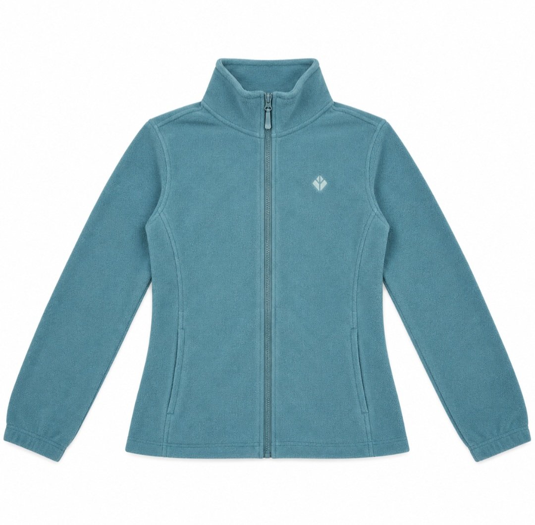 Polar ligero verde agua marina para mujer