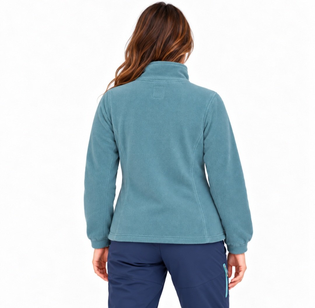 Polar ligero verde agua marina para mujer