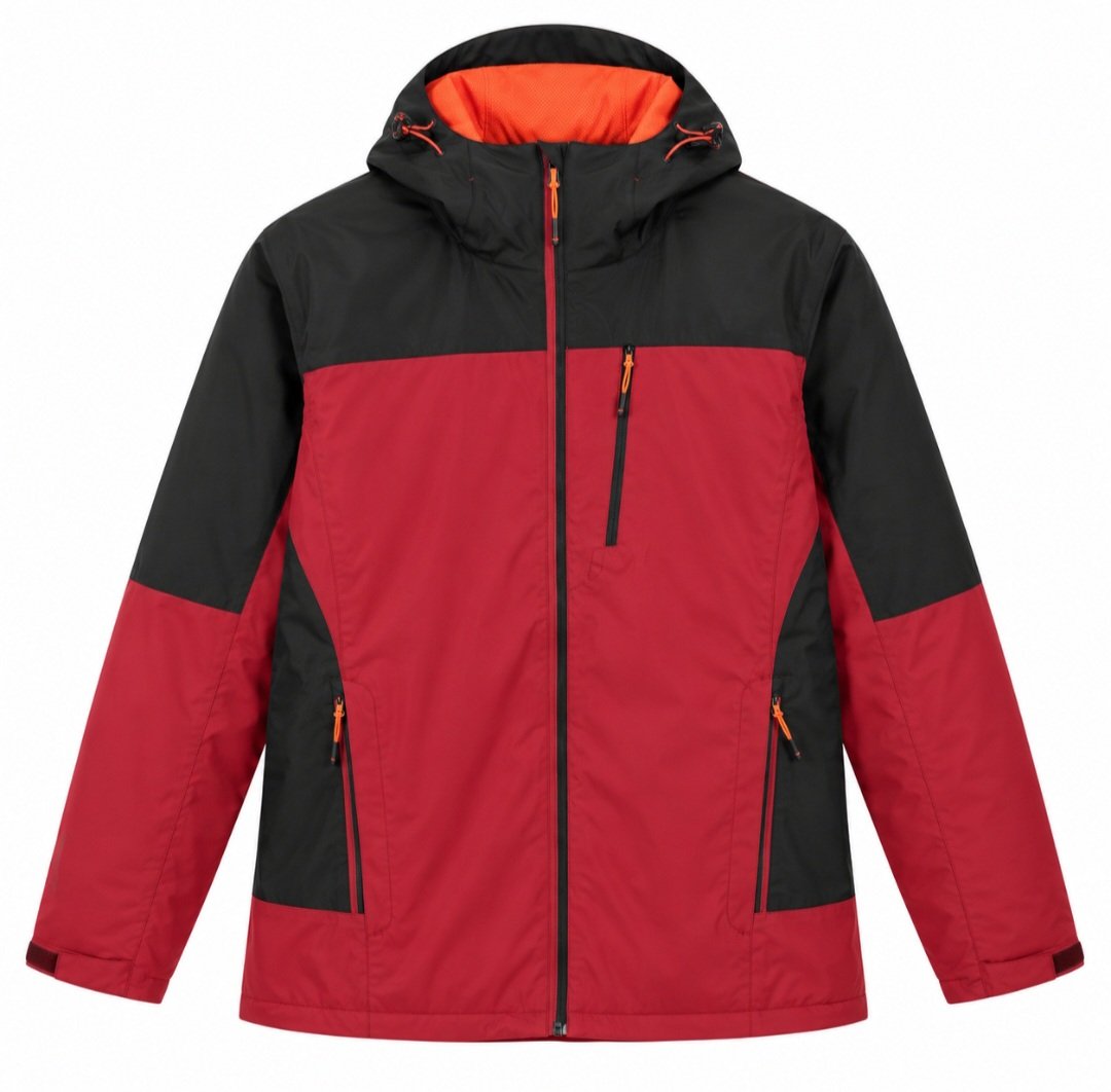 Chaqueta impermeable 3 en 1 WENTWOOD para hombre en tallas grandes