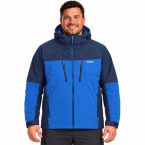 Chaqueta impermeable HIGHTON para hombre en tallas grandes
